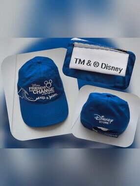 Disney Blue "Friends for Change" Kids Baseball Cap